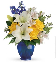 Ocean Garden. An arrangement by Avenue Flowers and Gifts.