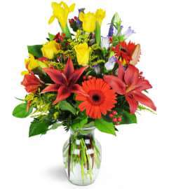 Fires of Autumn™. An arrangement by Avenue Flowers and Gifts.