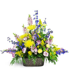 Garden Path Tribute. An arrangement by Avenue Flowers and Gifts.