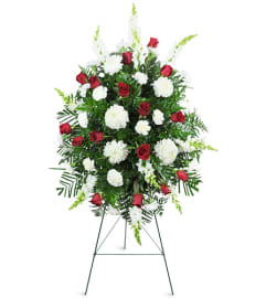 In Loving Memory. An arrangement by Avenue Flowers and Gifts.